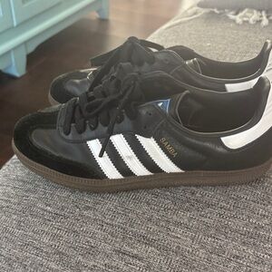 adidas Samba Black White Athletic Sneakers